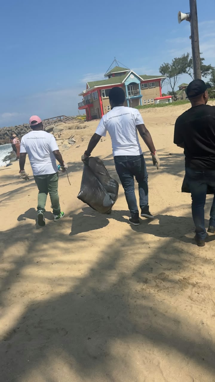 Photograph from ASCO's Operation Protect Our Aquatic Ecosystem campaign at Richards Bay Beachfront on 22 September 2026.